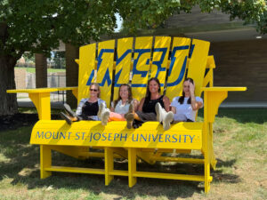 Mount St. Joseph University Giant Adirondack Chair