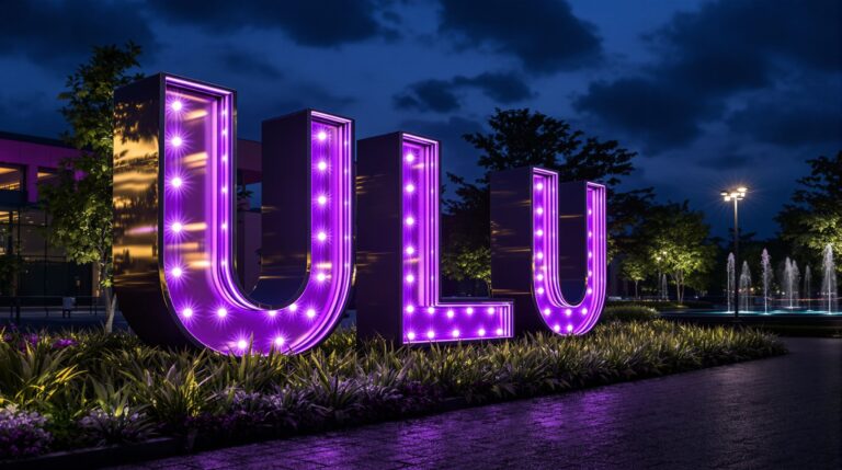 Why 10-Foot Aluminum Letters Are the Ultimate Branding Statement