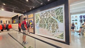 Inside the Epic 3D Topo Wall Map Built for Arc'teryx’s Vancouver Flagship