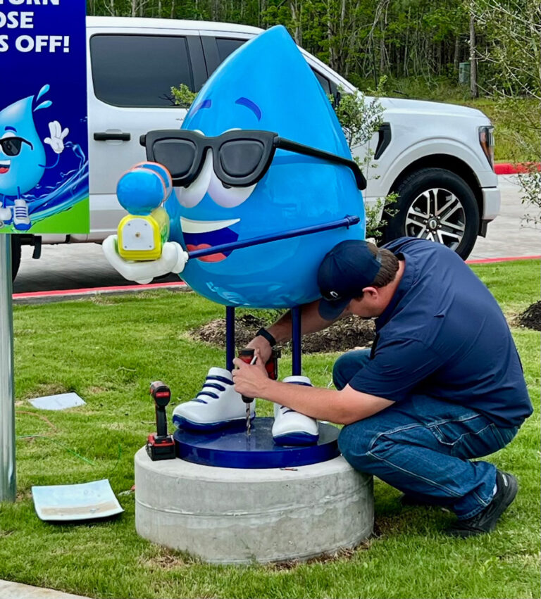 Scrubee Car Wash Mascot