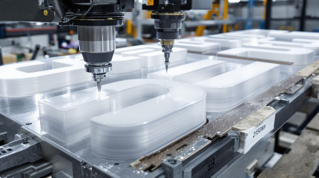 Fabrication: Shaping Metal and Acrylic into One