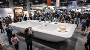 Giant Bathroom Sink Prop Trade Show