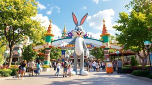 Giant Cartoon Characters Statue Bugs Bunny