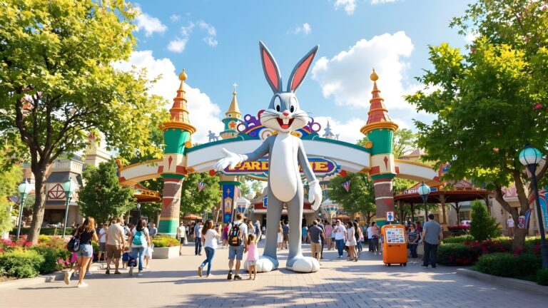 Giant Cartoon Characters Statue Bugs Bunny