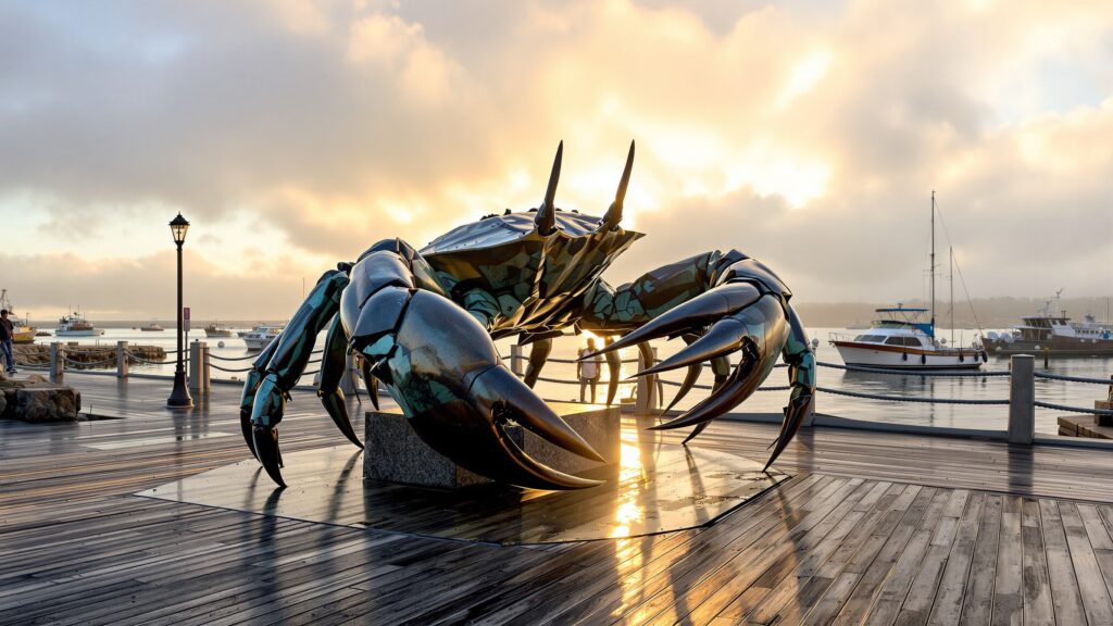 Giant Crab Statue Oceanside