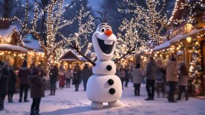 Giant Disney Characters Statue Olaf