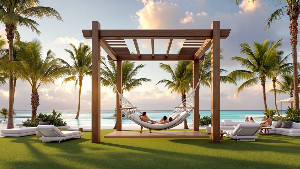 Giant Hammock Stand-Ocean