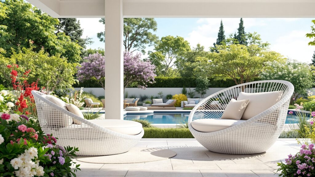 Giant Patio Chair-Poolside