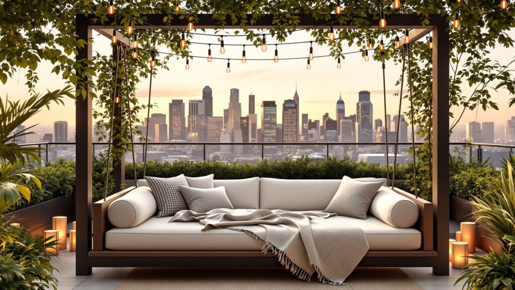 Giant Porch Swing-Terrace