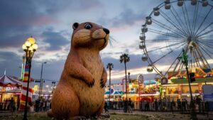 Giant Prairie Dog Statue-Fair