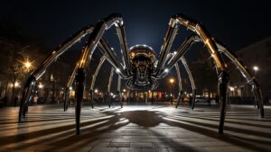 Giant Spider Statue-City Square