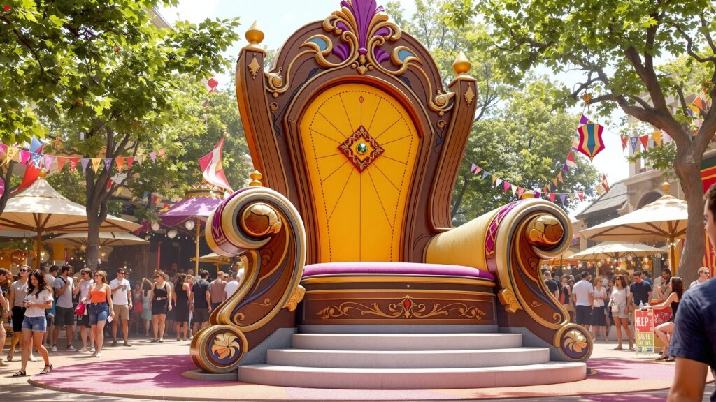 Giant Throne-Style Chair-festival