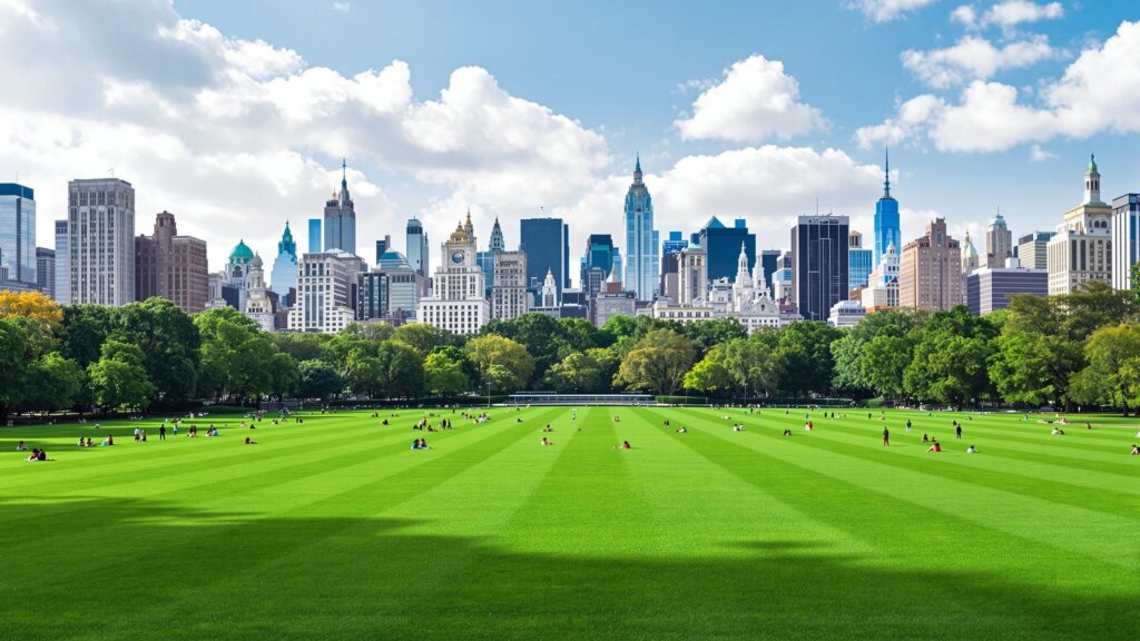 How Big is Central Park - Fields