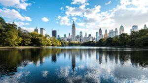 How Big is Central Park - Water View