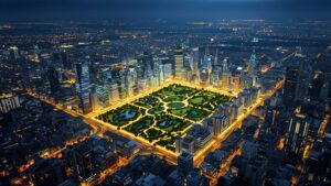 How Big is a Square Mile - View of CityScape