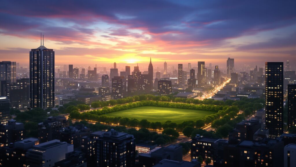 How Big is an acre - City