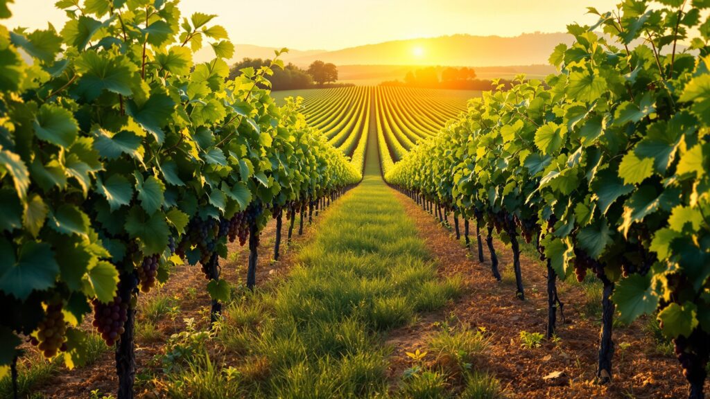 How Big is an acre-vineyards