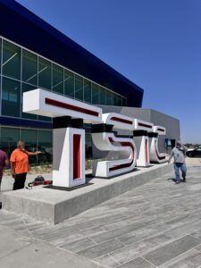 Installing the TSTS Metal Letters
