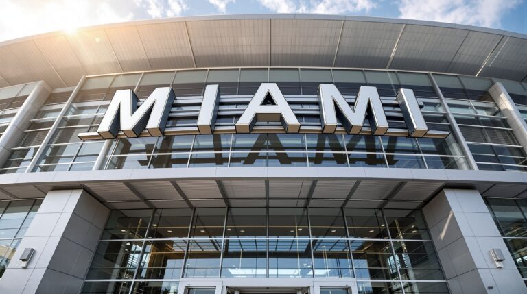 Large Aluminum Letters for Stadiums, Arenas, and Public Spaces