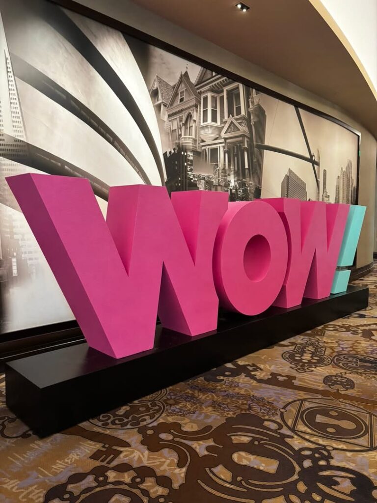 WOW Foam Letters