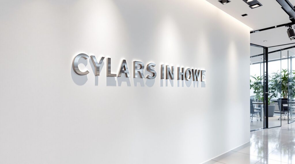 Aluminum Letters for Wall