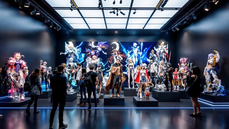 Anime and Manga Characters in 3D