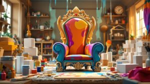 Cartoon-Inspired Thrones workshop