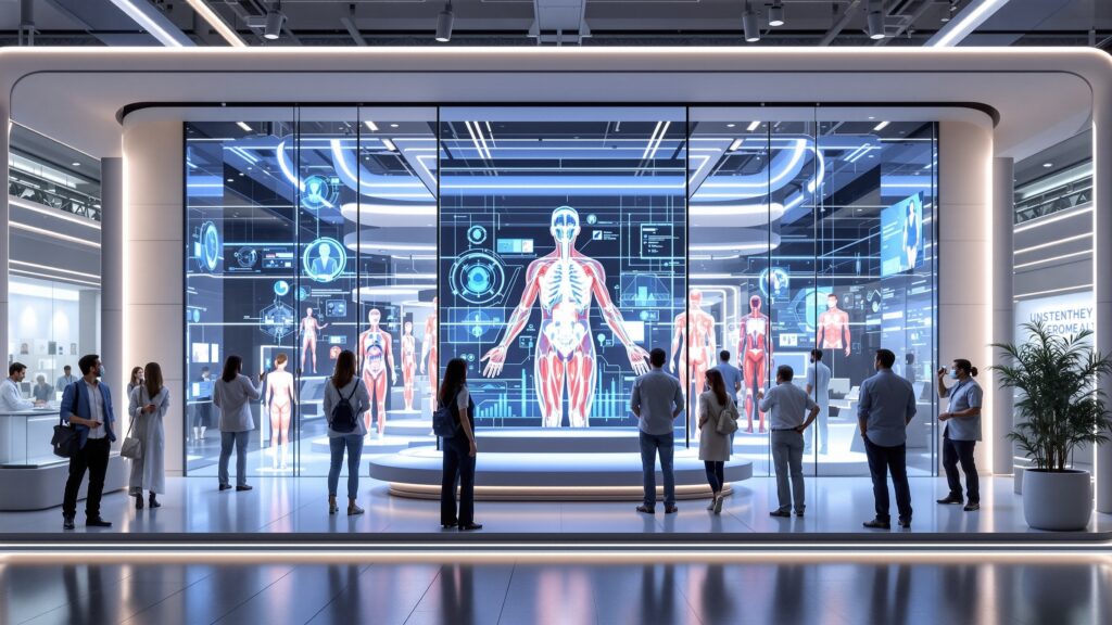 Displays for Medical and Healthcare Events 3d