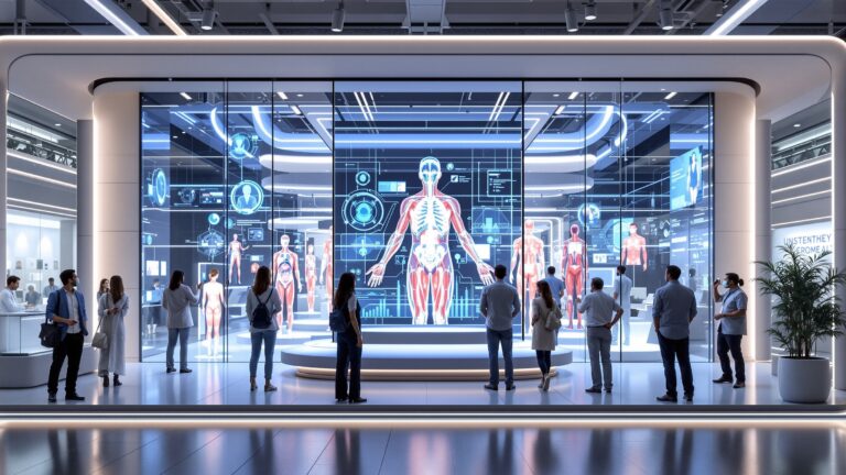 Displays for Medical and Healthcare Events 3d