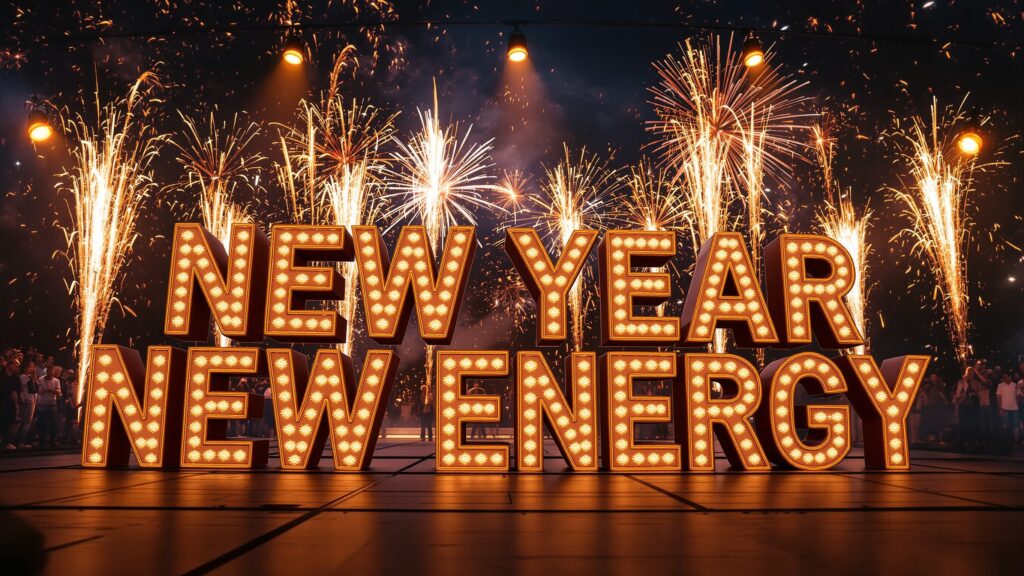 Foam Letters for New Year’s Eve Parties