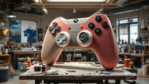 Giant Game Console Controller Prop workshop