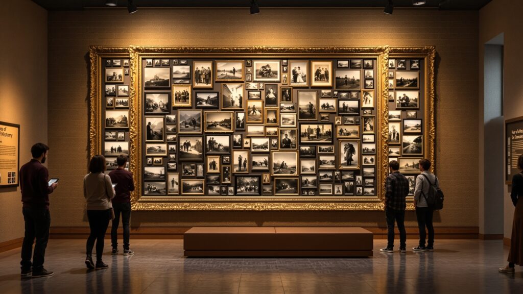 Giant Picture Collage Frame Prop