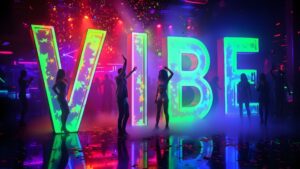 Glow-in-the-Dark Foam Letters