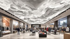 North Face Mountain Topo Ceiling Installation-5