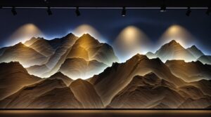 Patagonia Retail Wall with Layered Foam Topography-3