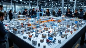 Plant Layout Models for Manufacturing Efficiency