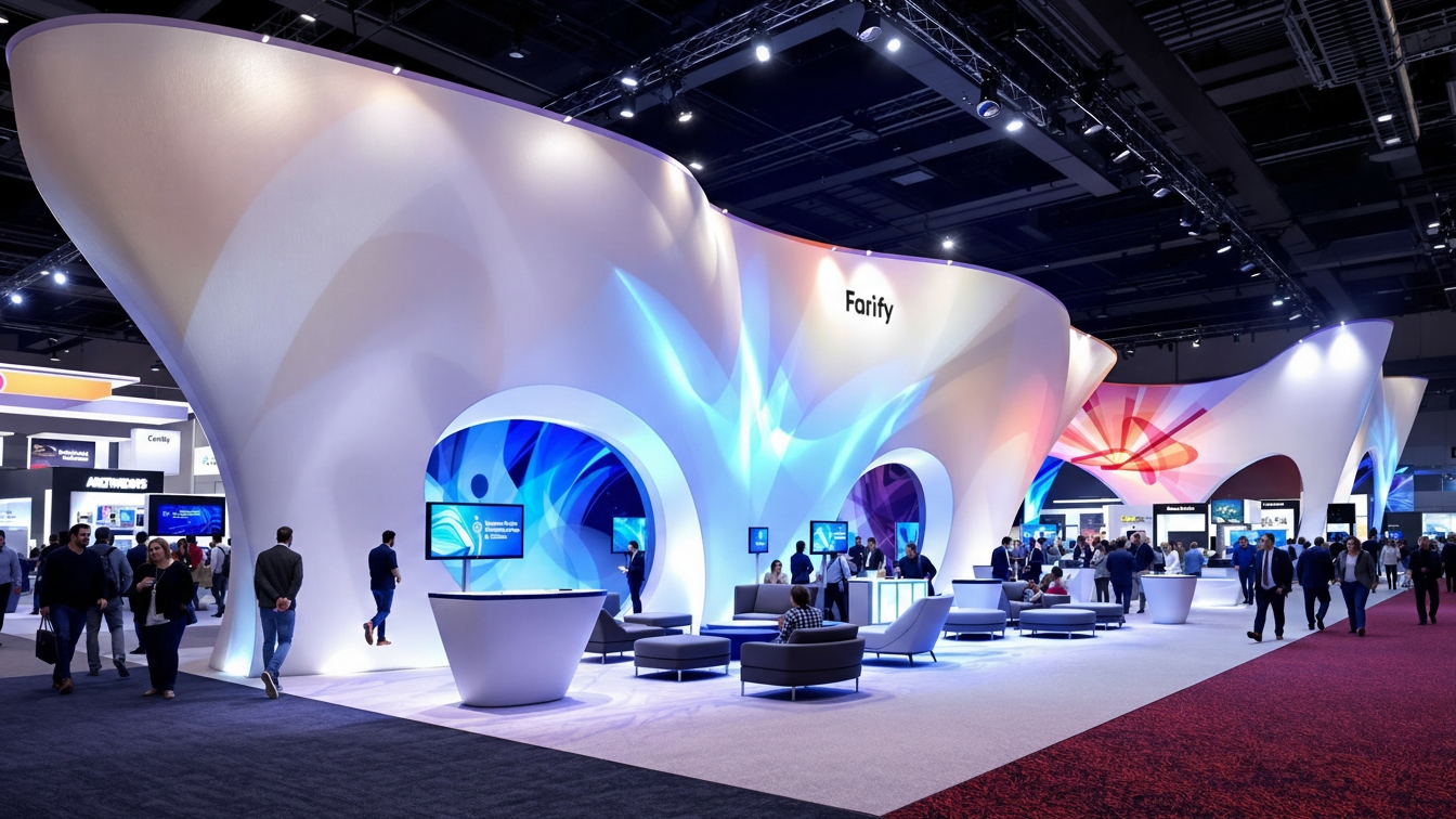 What are trade show displays