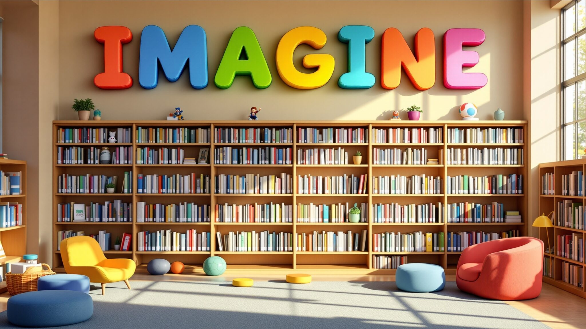 Foam Letters for Libraries and Cultural Centers - WhiteClouds