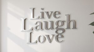 Aluminum House Letters