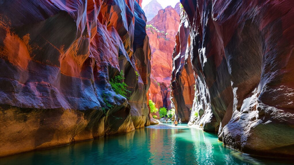 How Big is Zion National Park Narrows
