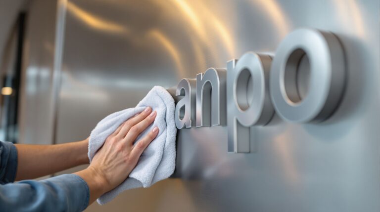 How to Care for and Maintain Brushed Aluminum Letters