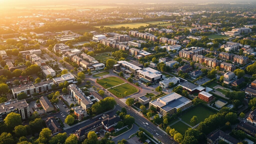 What is a Real Estate Map Drone View