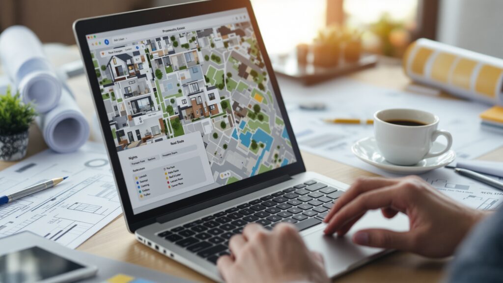 What is a Real Estate Map Laptop