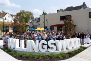 Collingswood New Jersey Metal Letters