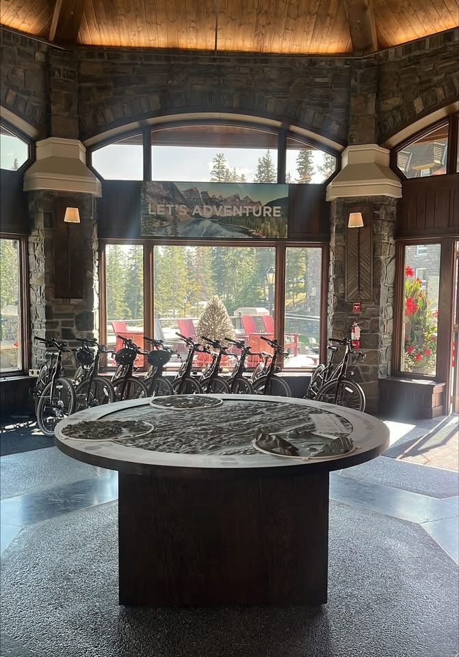 Fairmont Banff Springs 3D Topo Map