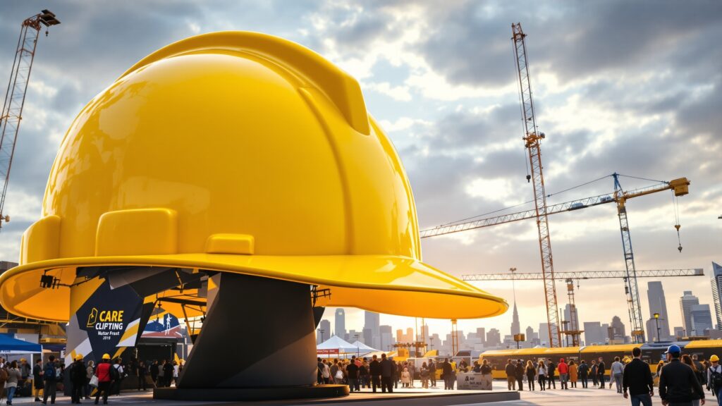 Giant Hard Hat Prop