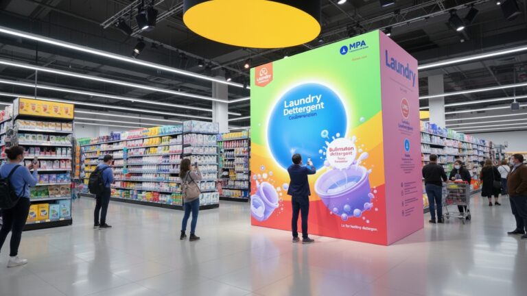 Giant Laundry Detergent Box Prop