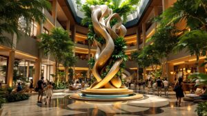 Hotel and Resort Lobby Statues