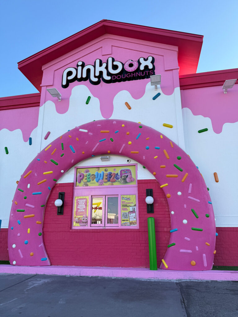 Pinkbox Doughnuts American Fork Utah Drive Thru Prop