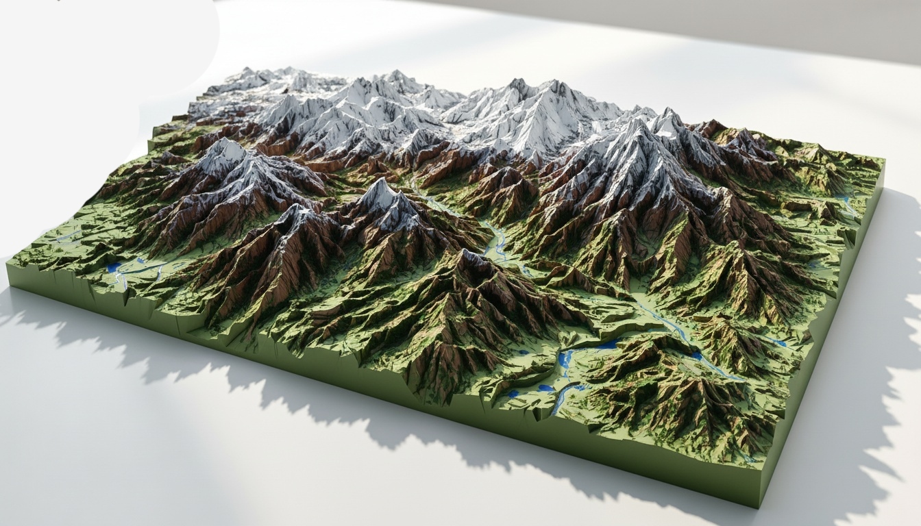What Is a 3D Terrain Map